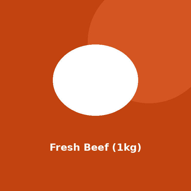 Fresh Beef (1kg)