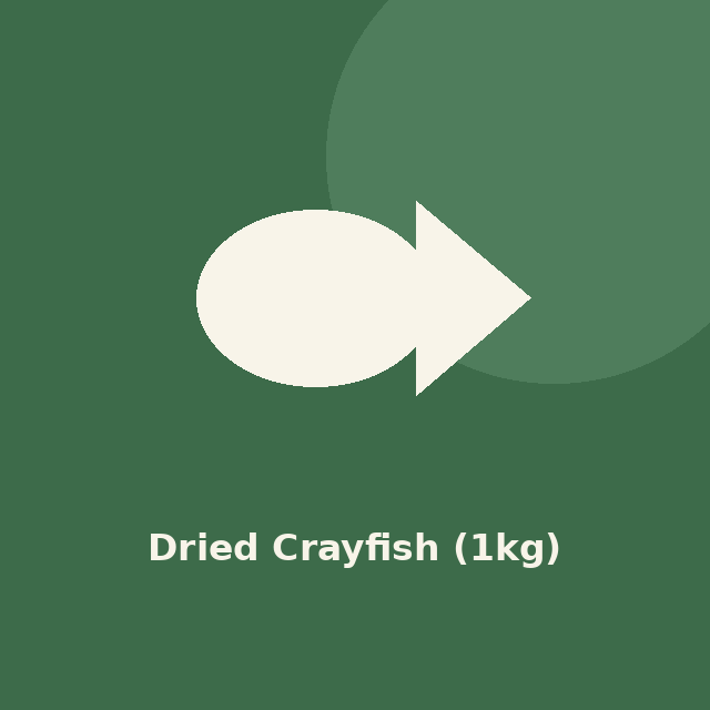 Dried Crayfish (1kg)