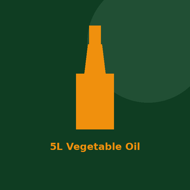 5L Vegetable Oil
