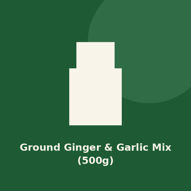 Ground Ginger & Garlic Mix (500g)