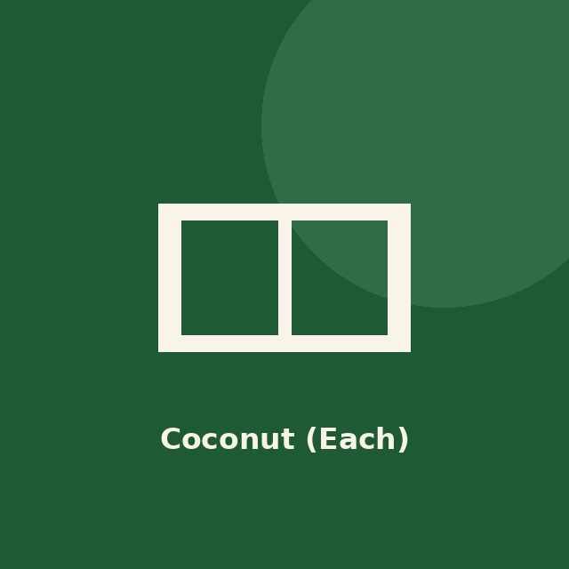 Coconut (Each)